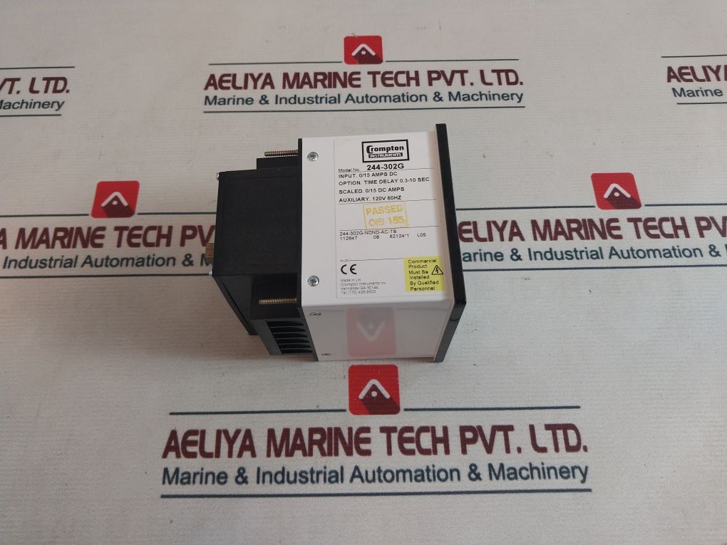 Crompton 244-302G Electronic Meter Relay 120V 60Hz