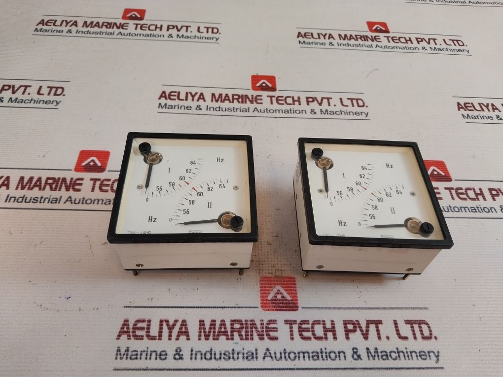 Crompton 244-41Dg-pman-an-4T-sq-br Dual Frequency Meter