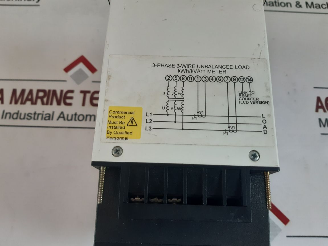 Crompton 244-hwpg Panel Meter 244-hwpg-qa**-c8-ll-ro 0/38 M Watts