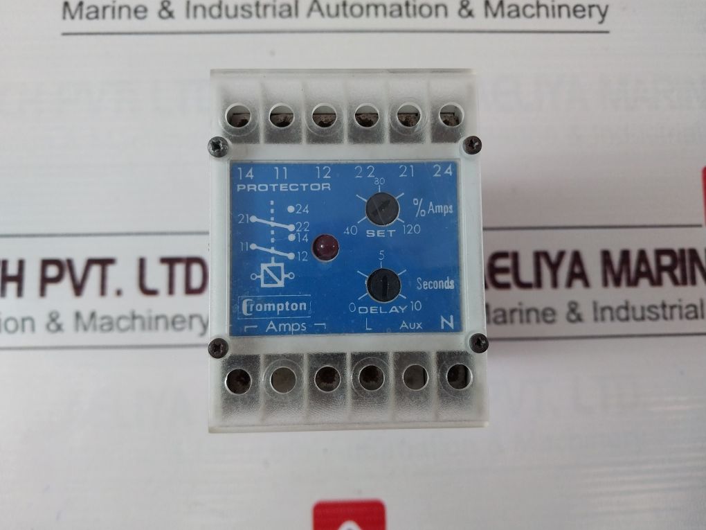 Crompton 252-paou Protector Trip Relay 252-paou-lsbx-c6-dg-d1-ea