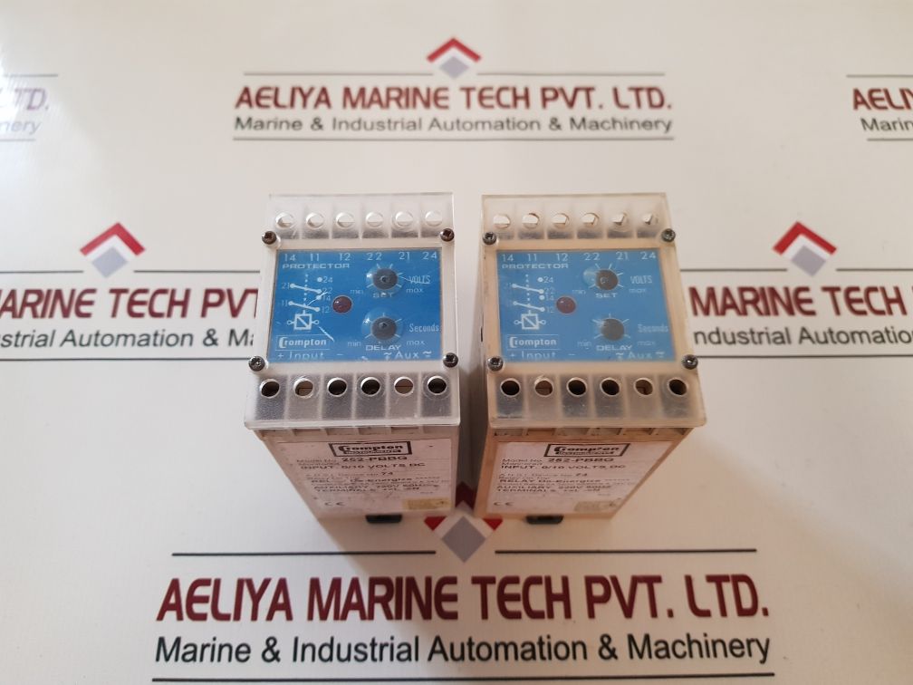 Crompton 252-pbbg Protector Monitored Relay On Trip