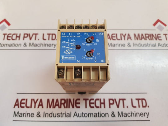 Crompton 252-phog Under Voltage Relay
