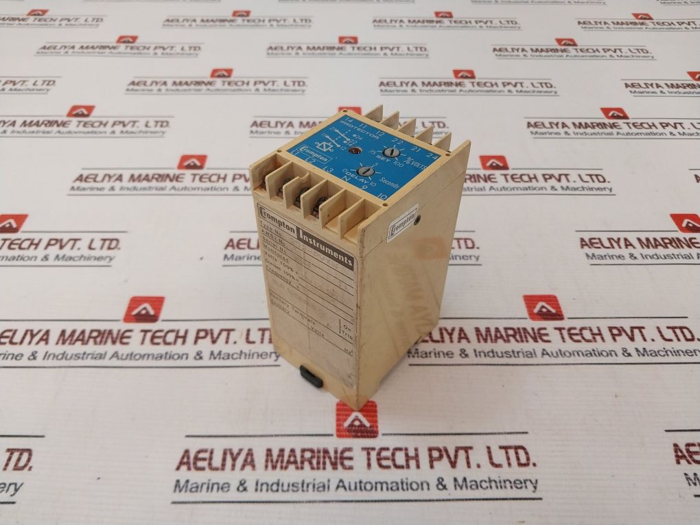 Crompton 252-pvxw Protector Relay 0-10 Sec