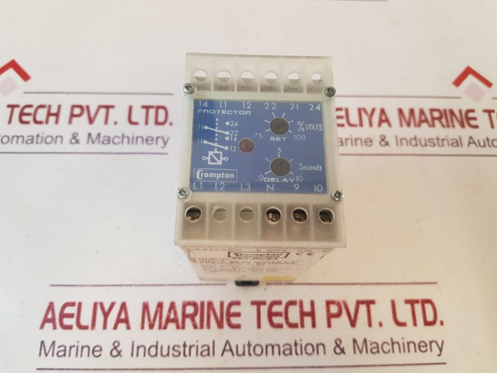 Crompton 252-pvz4-004631 Protector Relay On Trip