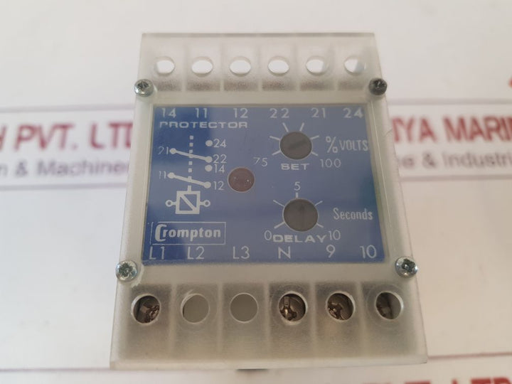 Crompton 252-pvz4-004631 Protector Relay On Trip