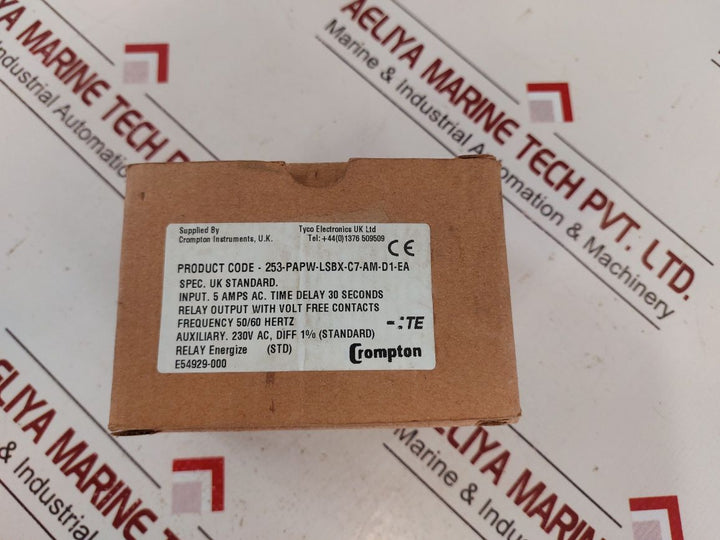 Crompton 253-papw Protector Relay 250V