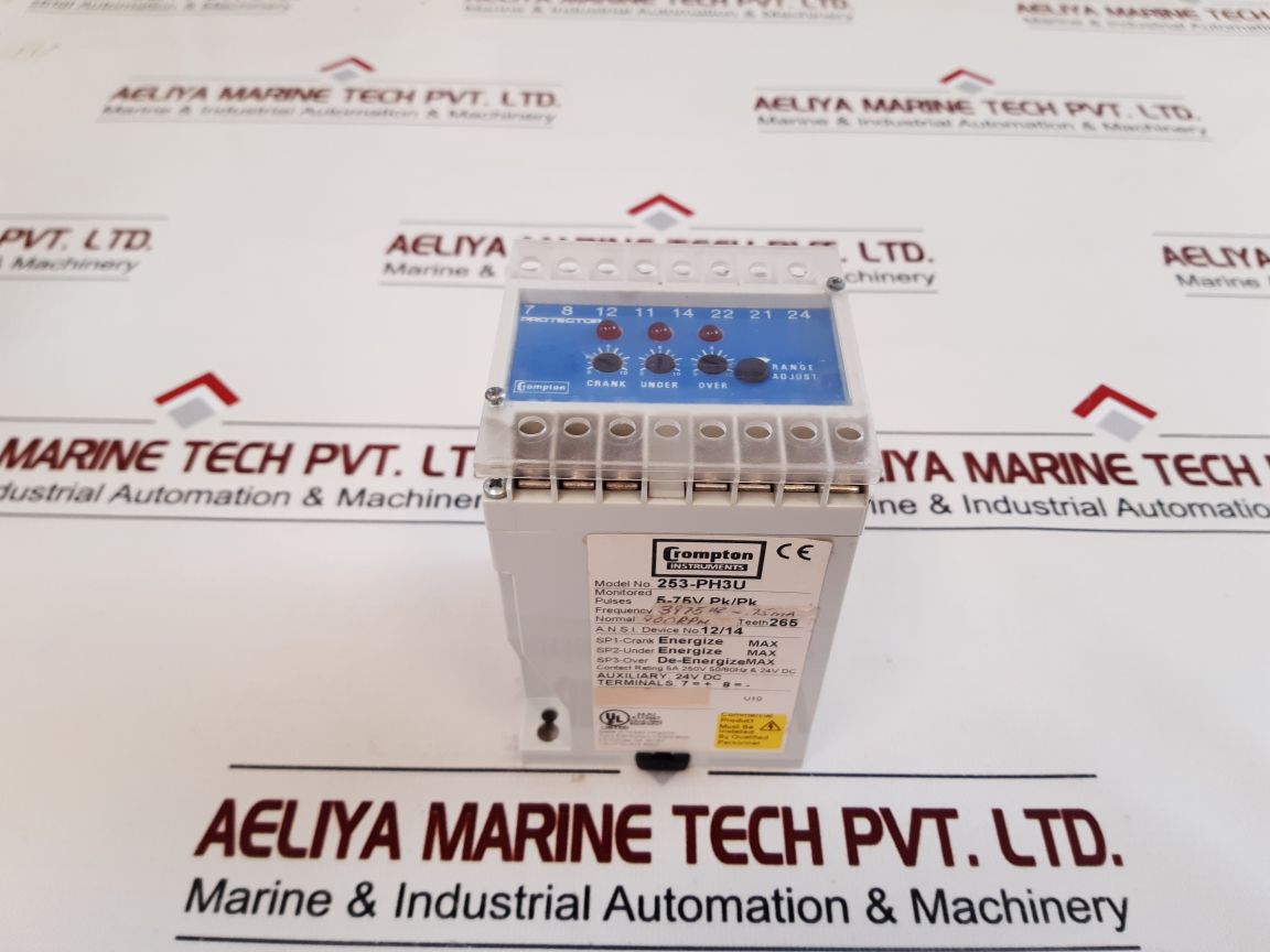 Crompton 253-ph3U Trip Relay
