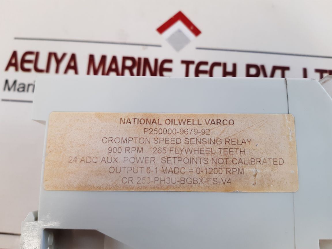 Crompton 253-ph3U Trip Relay