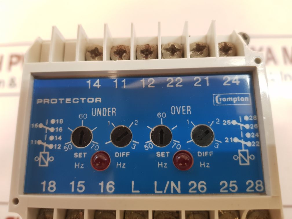 Crompton 253-phdw Protector Trip Relay 440 Volts