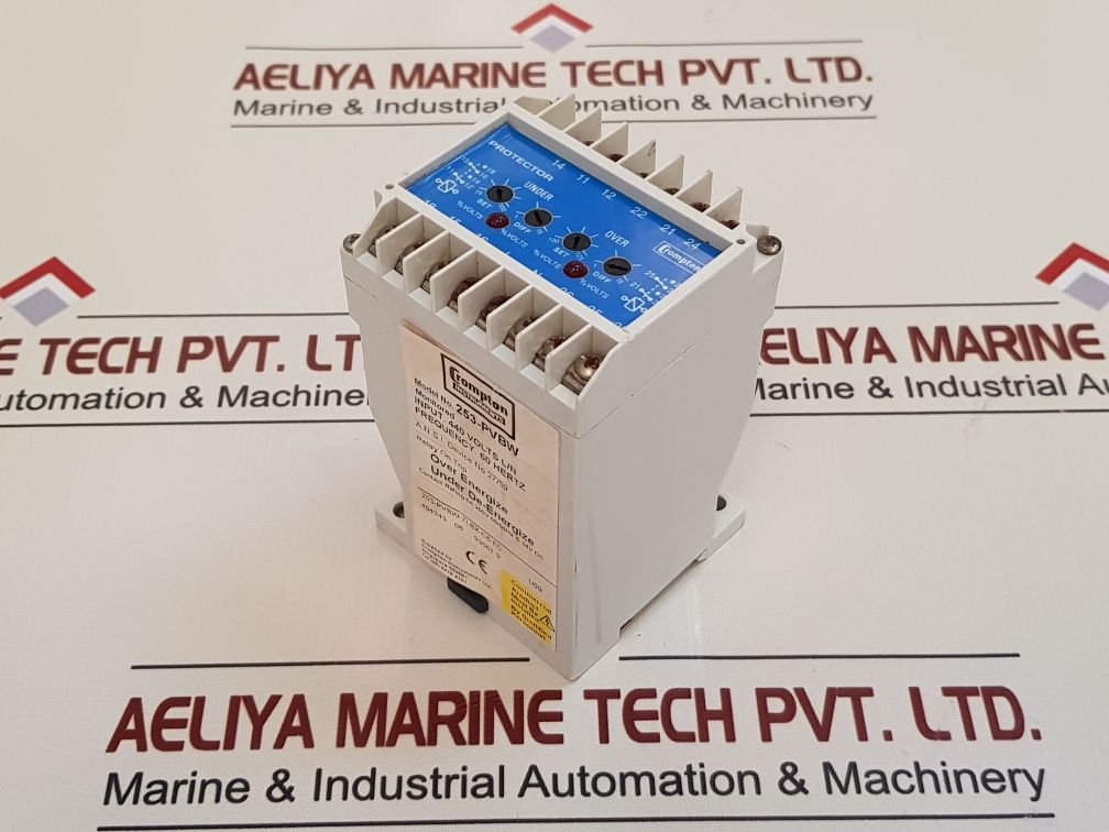 Crompton 253-pvbw Protector Relay On Trip