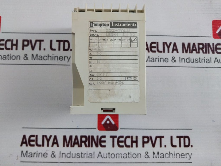 Crompton 253-talu Paladin Current Transducer 253-talu-lshg-vx