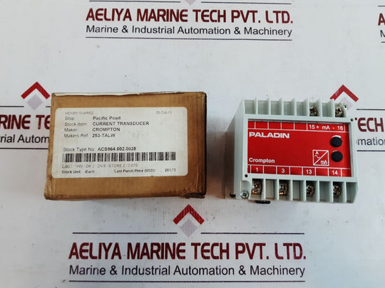 Crompton 253-talw Current Transducer
