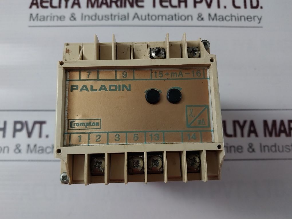 Crompton Paladin 253Tvlw Voltage Converter Transducer 110Vac 60Hz