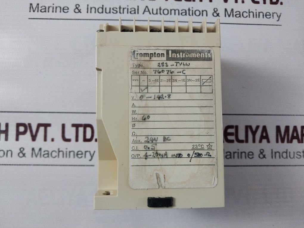 Crompton 253-tvlw Voltage Transducer 500Ω