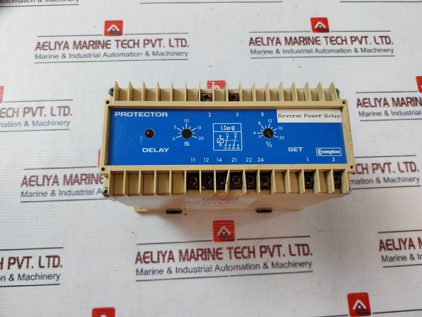 Crompton 256-pasw Reverse Power Relay 5A 250V 50/60Hz
