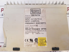 Crompton 256-patw Protector Relay On Trip