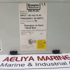 Crompton 256-pldu-pqbx-c6 Protector Relay