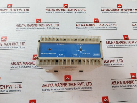 Crompton 256-pldu-pqbx-c6 Protector Relay 5A,250Vac,50/60Hz&24Vdc