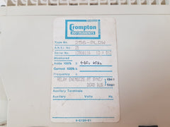 Crompton 256-pldw Protector Trip Relay 440V 60Hz