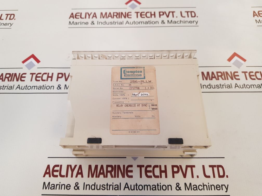 Crompton Protector 256-pllw Relay 440V 60Hz