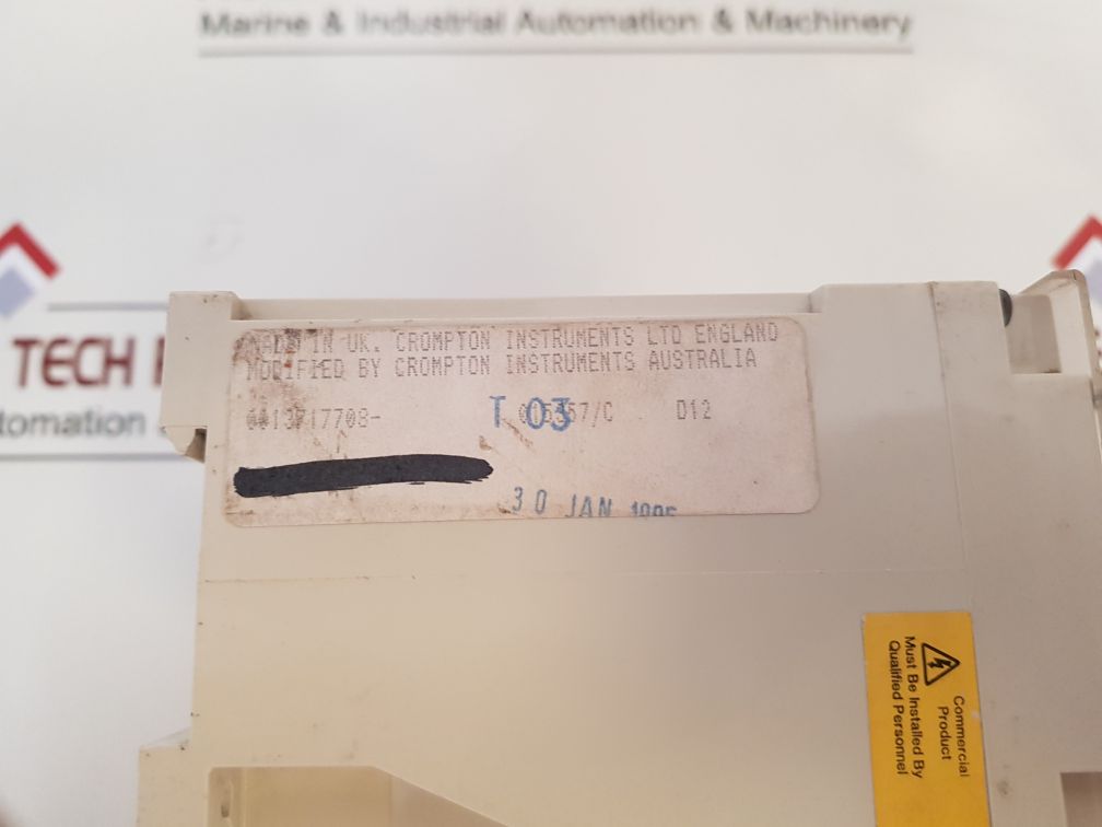 Crompton Protector 256-pllw Relay 440V 60Hz