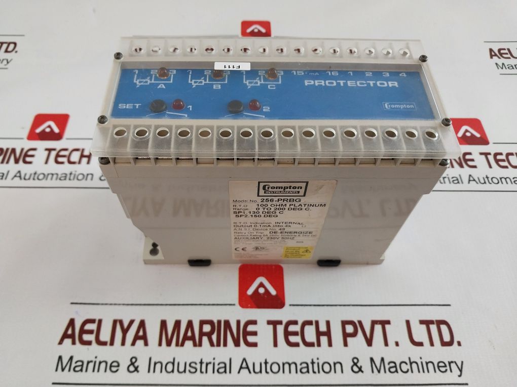 Crompton 256-prbg Protector Trip Relay
