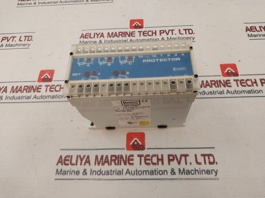 Crompton 256-prbu Protector Trip Relay 230V 60Hz