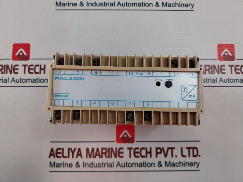 Crompton 256-t 3-phase 3-wire Unbalanced Load Transducer 415V