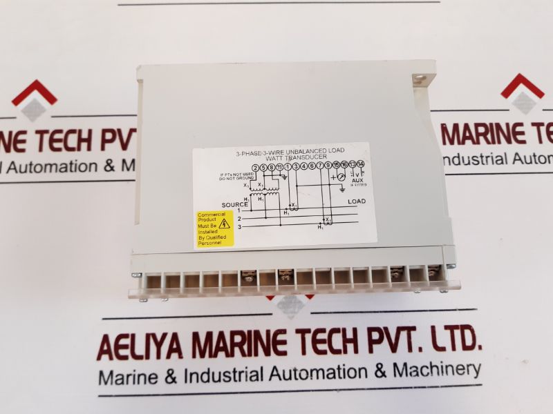 Crompton 256-twmu-qqhg-c6 3-phase Watt Transducer 256-twmu 0-6000 Kilowatts

