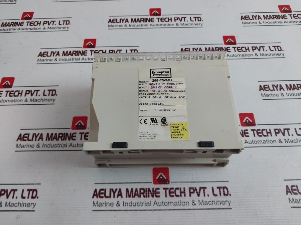 Crompton 256-twmu Mw Transducer Module 10-0-10 Mega Watt