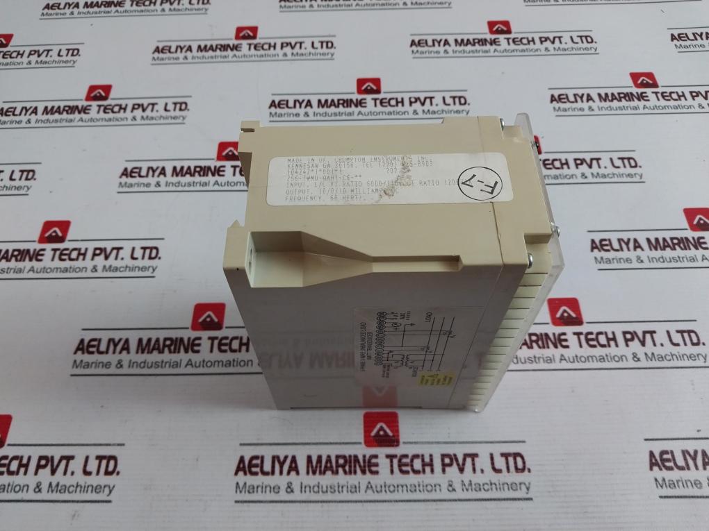 Crompton 256-twmu Mw Transducer Module 10-0-10 Mega Watt