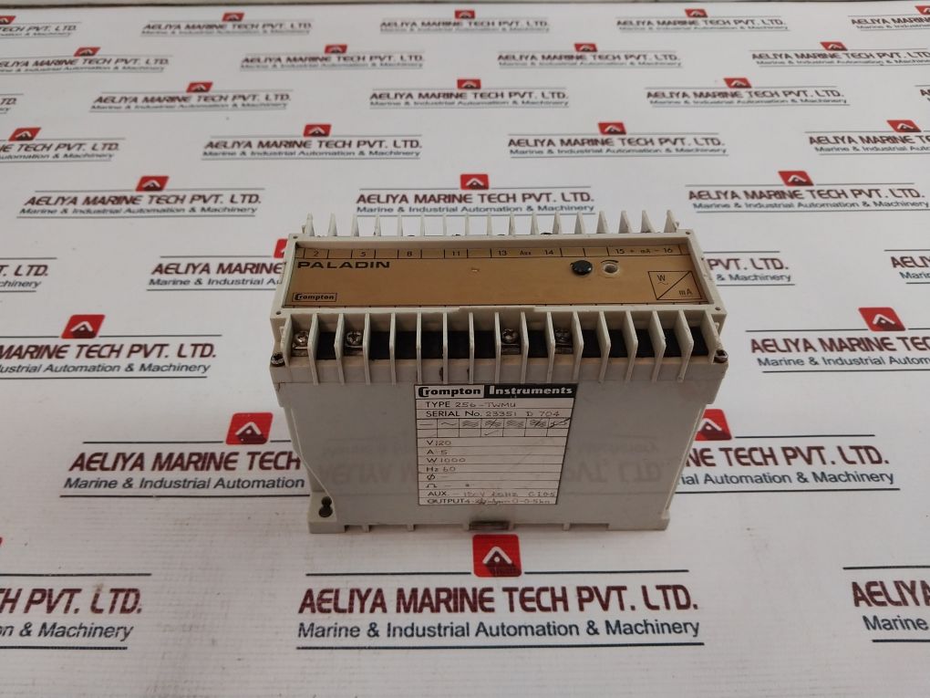 Crompton 256-twmu Transducer 120V 60Hz