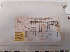 Crompton 256-twmw Watt Transducer 0/500 Kilowatts 220V