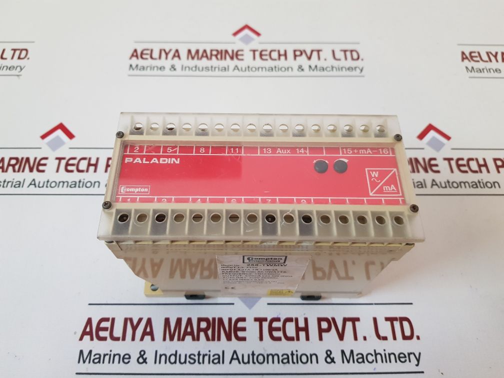 Crompton Paladin 256-twmw 3-phase 3-wire Unbalanced Load Watt Transducer