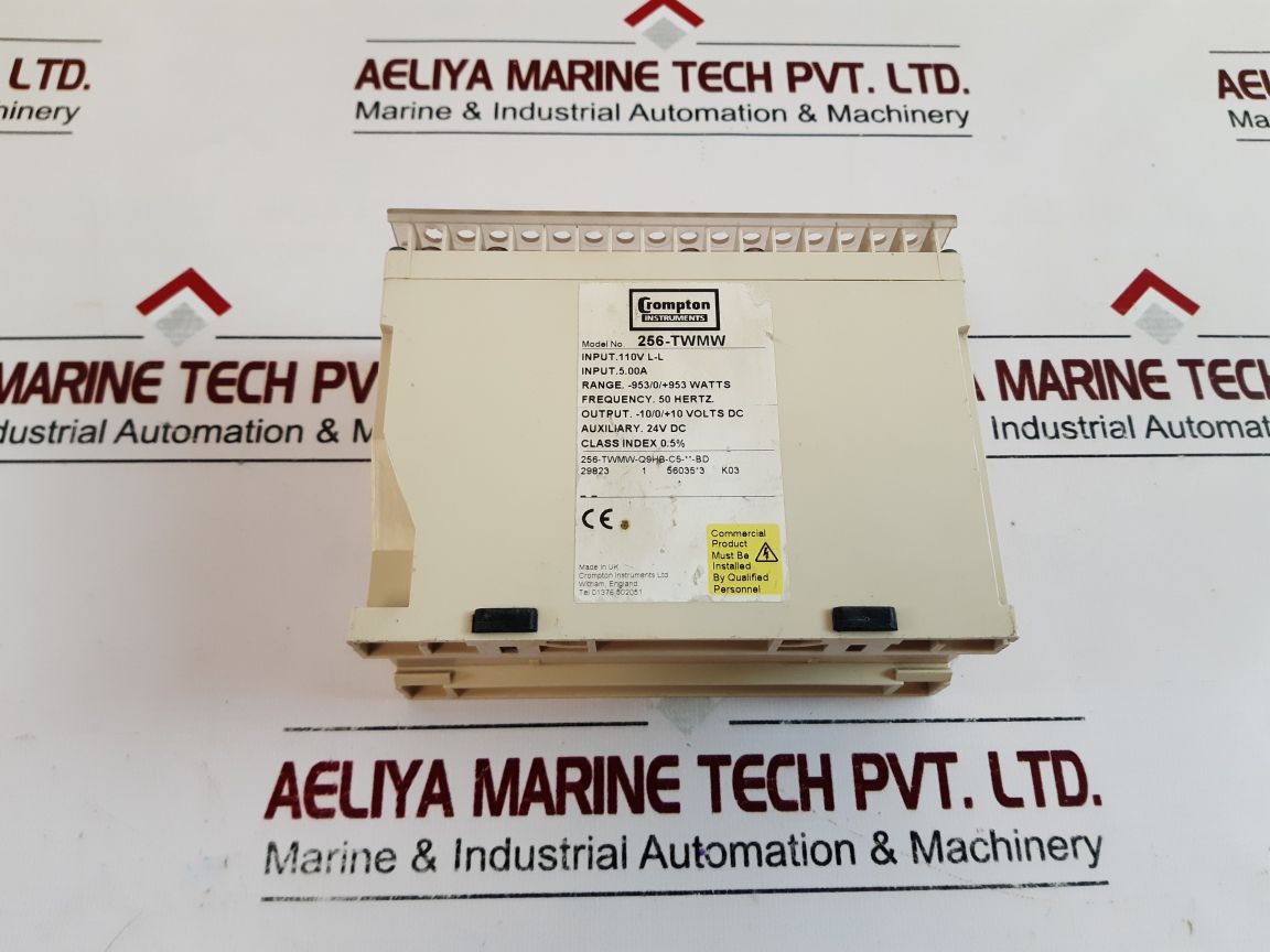Crompton 256-twmw Unbalanced Load Watt Transducer -9530+953 Watts
