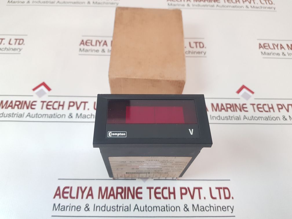 Crompton 262-ddbw Lcd Volt Meter