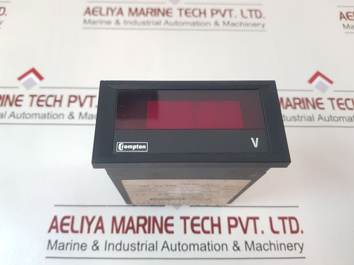 Crompton 262-ddbw Lcd Volt Meter