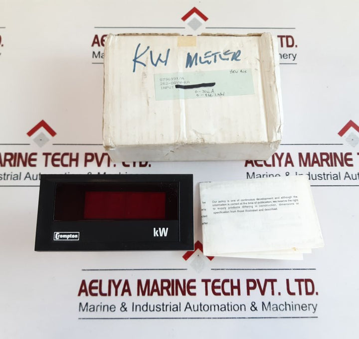 Crompton 262 Dgv Digital Indicator 262-dgvw-ka