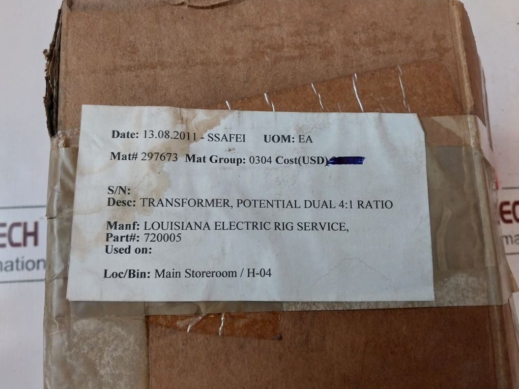 Tyco/Crompton 469-480 Potential Transformer