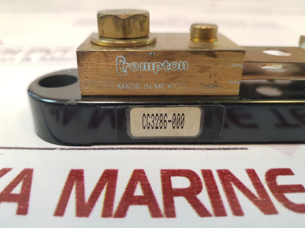 Crompton Cg3286-000 Shunt 75Amp./50Mv