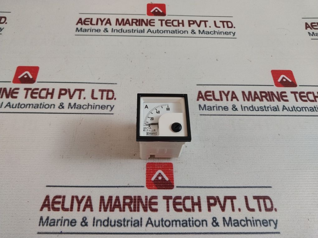 Crompton E242-75Ag-spec Din Standard Panel Meter 0/60A