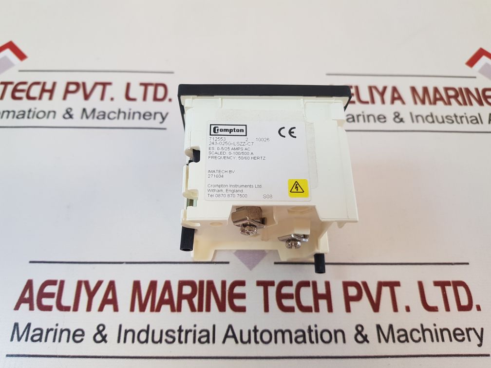 Crompton E243-025G-lszz-c7 Ammeter