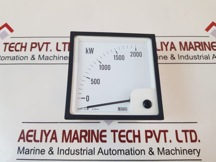 Crompton E244-01Rg Panel Meter E203000,0-2000 Kw
