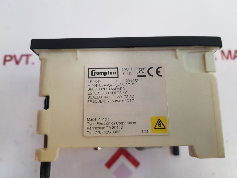 Crompton E244-02V-g-pu-**-c7-sl Voltmeter