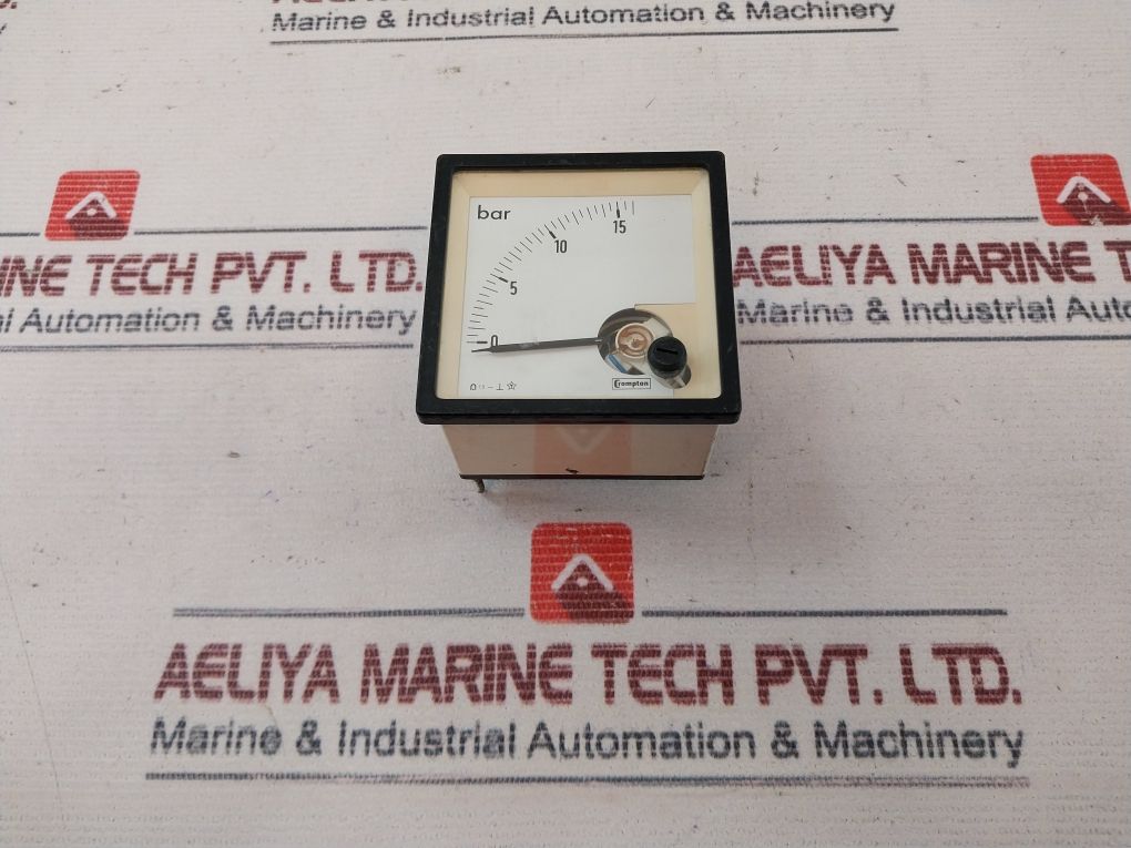 Crompton Instruments 0-16 Bar Analog Meter