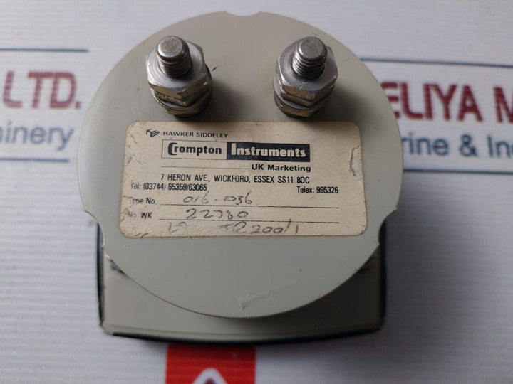 Crompton Instruments 016-036 Meter