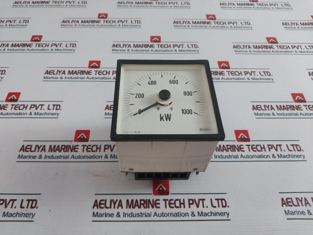 Crompton Instruments 244-216G-qq**-c6 Wattmeter 0-1000 Kw 3-phase