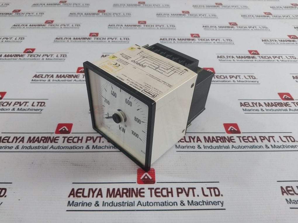 Crompton Instruments 244-216G-qq**-c6 Wattmeter 0-1000 Kw 3-phase