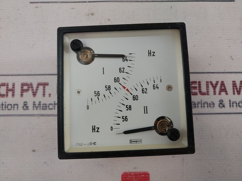 Crompton Instruments 244-41Dg-pman-an-4T-br Frequency Meter