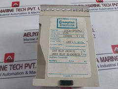 Crompton Instruments 253-pvmu Protector Voltage Trip Relay 5A 50/60Hz